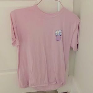 Short sleeve pink Simply Southern tee